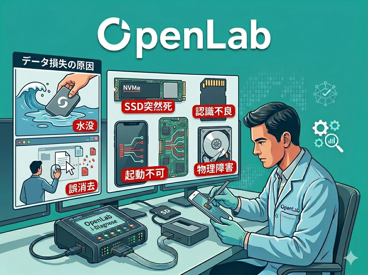 【iPhone突然死】リンゴループ・起動不可からデータを救う。OpenLabの基板修復とCPU移植技術